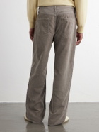 ssstein - Straight-Leg Cotton-Corduroy Trousers - Neutrals