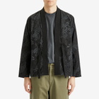 Maharishi Men's Bonsai Python Camo Hanten Shirt in Subdued Night