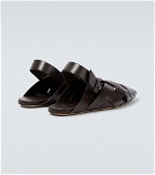 Bottega Veneta - Alfie leather slippers