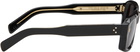 Cutler and Gross Black 9495 Rectangle Sunglasses