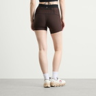 Bandit Women's Variegated Striped Cadence™ 5” Compression Short in Cacao/Bandit Black