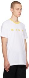 Marni White Polka Dot T-Shirt