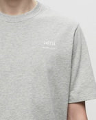 Ami Paris Tee Ami Am Grey - Mens - Shortsleeves