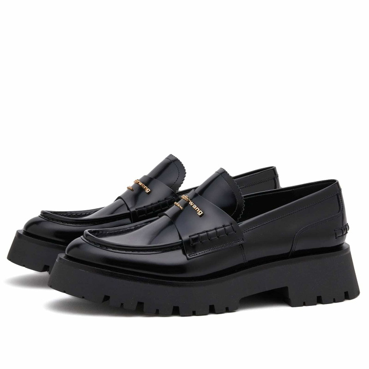Photo: Alexander Wang Women's Carter Lug Loafer in Black
