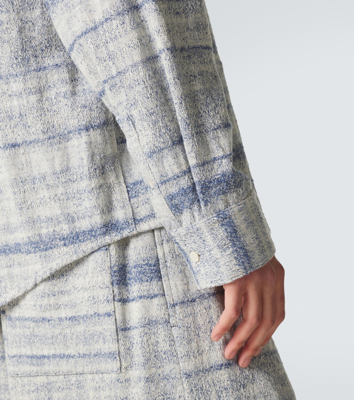 Loewe Paula's Ibiza denim jacquard shirt