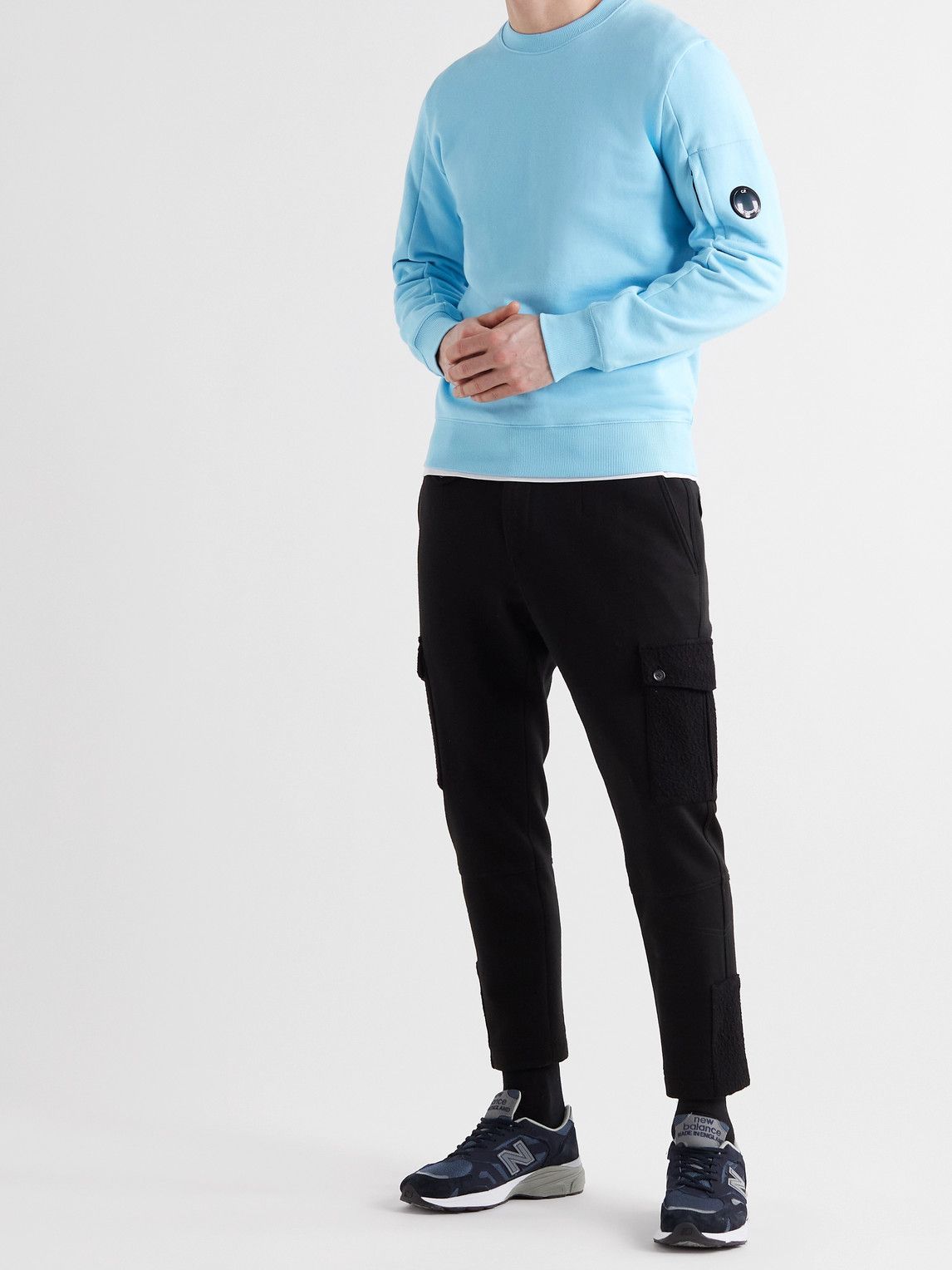 Light blue cp company 2024 sweatshirt