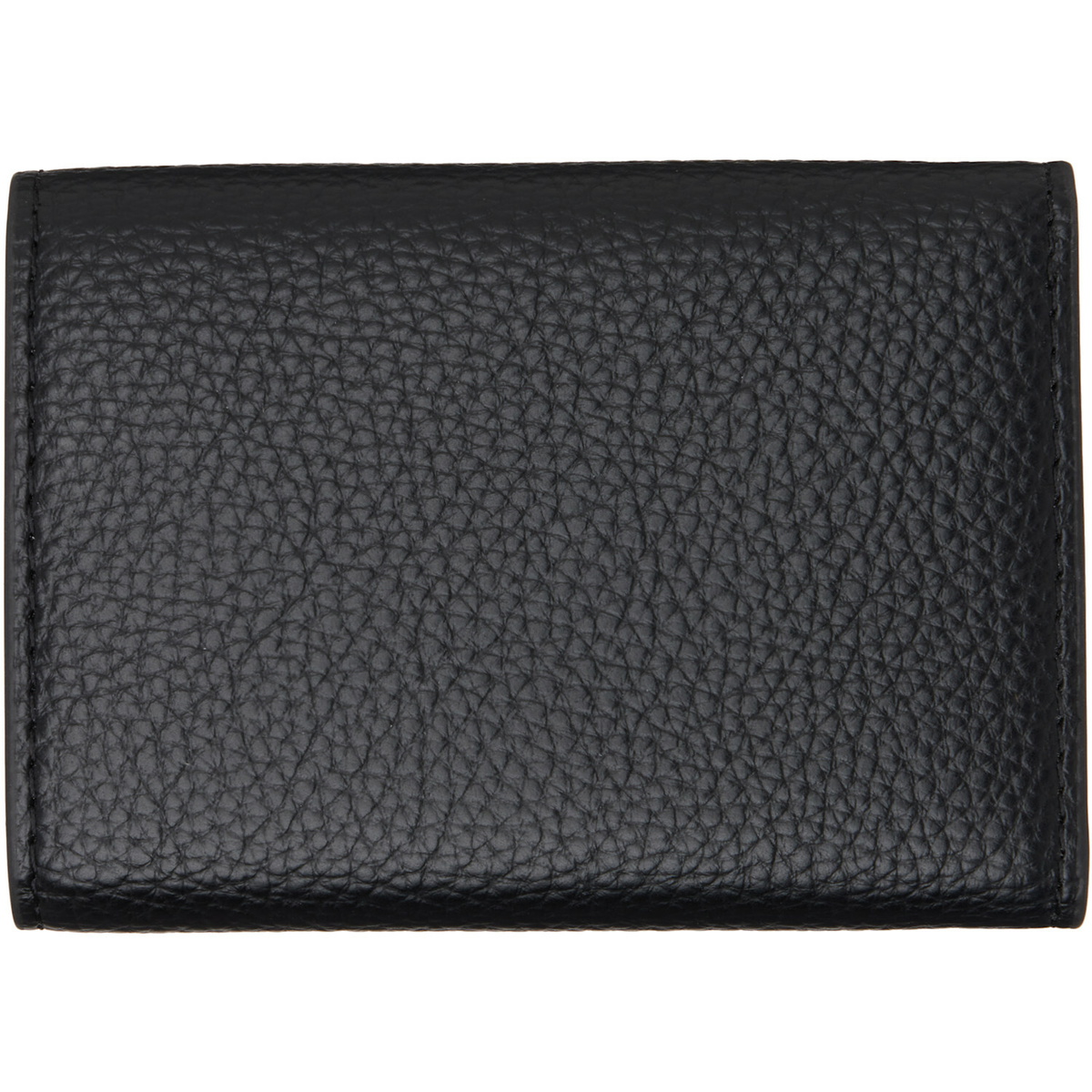 Vivienne Westwood Black Small Flap Purse Wallet