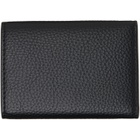 Vivienne Westwood Black Small Flap Purse Wallet