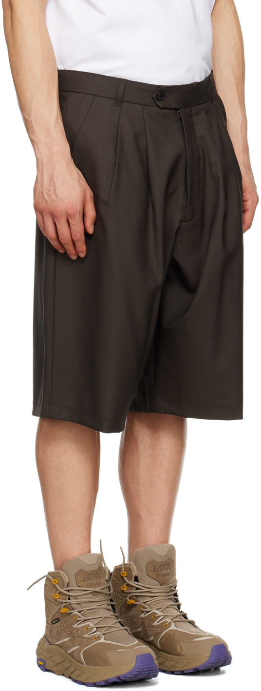 Lownn Brown Carpenter Shorts