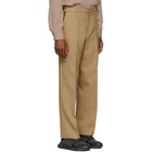 OAMC Tan Marshall Zip Trousers