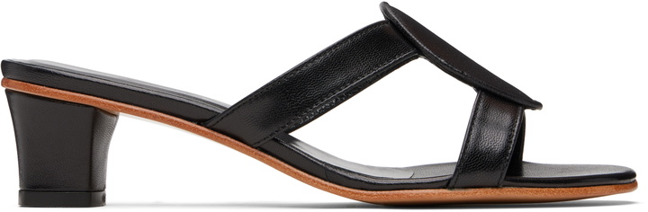 Photo: Martiniano Black Medalia Heeled Sandals