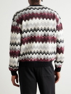 Missoni - Space-Dyed Jacquard-Knit Wool and Cotton-Blend Sweater - Neutrals