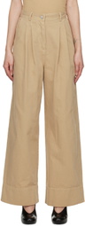 Mark Kenly Domino Tan Tan Airie Trousers