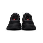 Giuseppe Zanotti Black Mesh Urchin Sneakers