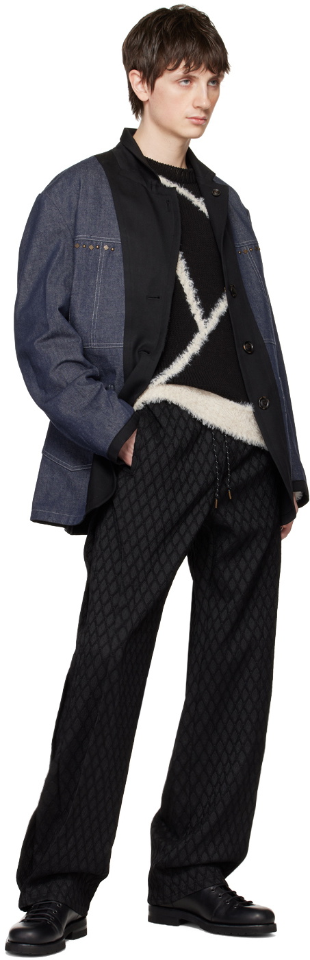 Andersson Bell Black Makeni Sweatpants