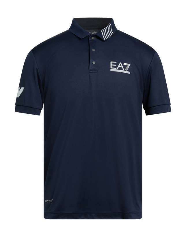 Photo: Ea7 Mens Polo shirt Midnight in Blue
