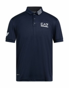 Ea7 Mens Polo shirt Midnight in Blue