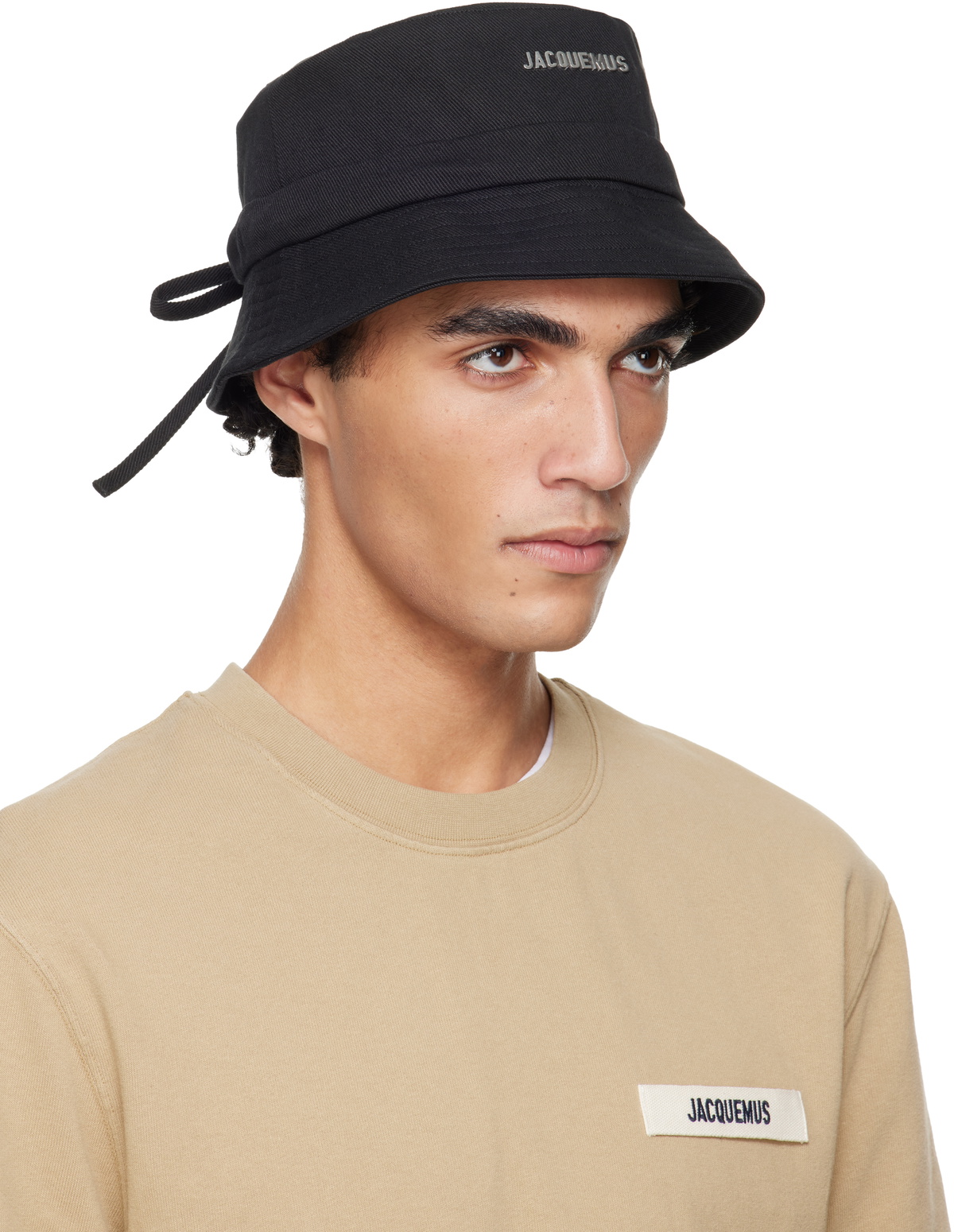 JACQUEMUS Black Les Classiques 'The Gadjo' Bucket Hat Jacquemus