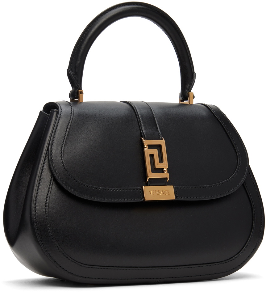Versace Black Greca Goddess Bag Versace