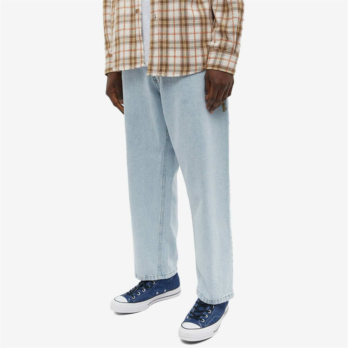 Magenta Men's 2 Tone OG Jeans in Ultra Washed Magenta
