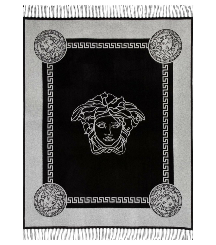 Photo: Versace Home Greca blanket