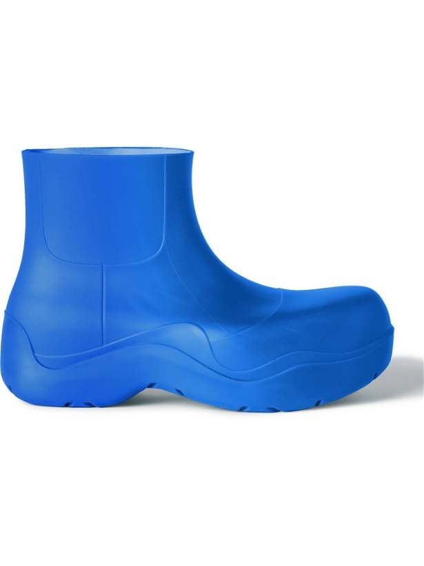 Photo: Bottega Veneta - Puddle Rubber Boots - Blue