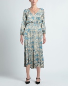 Maje Womens Midi dress Turquoise