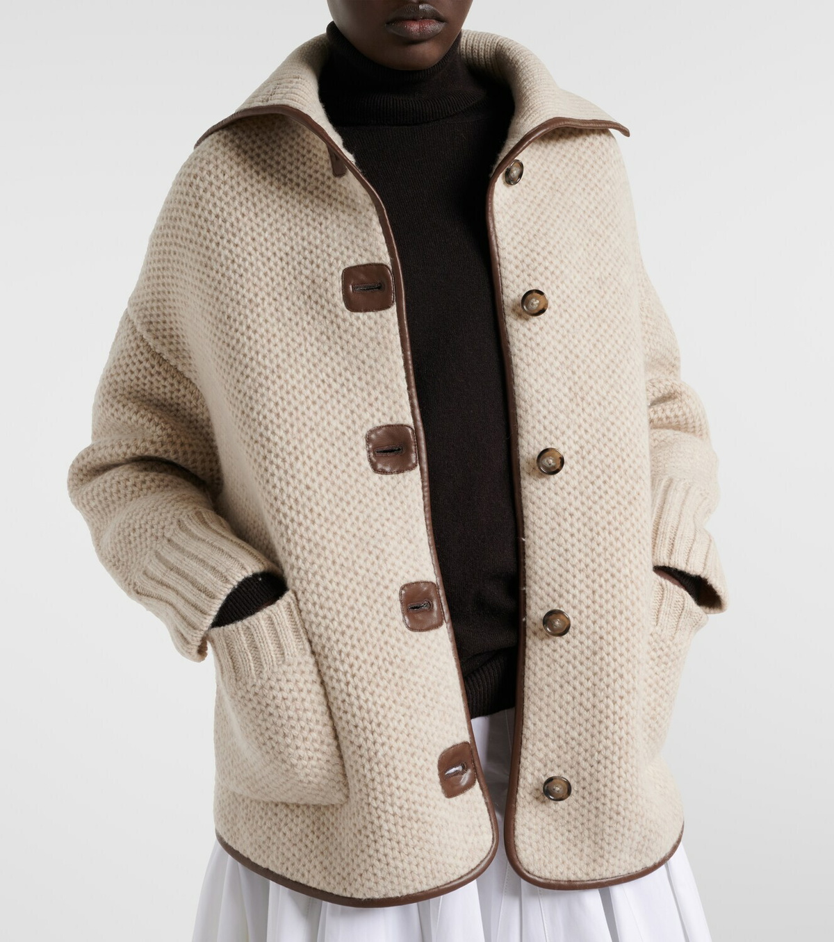 Altuzarra Llewellyn knitted wool jacket