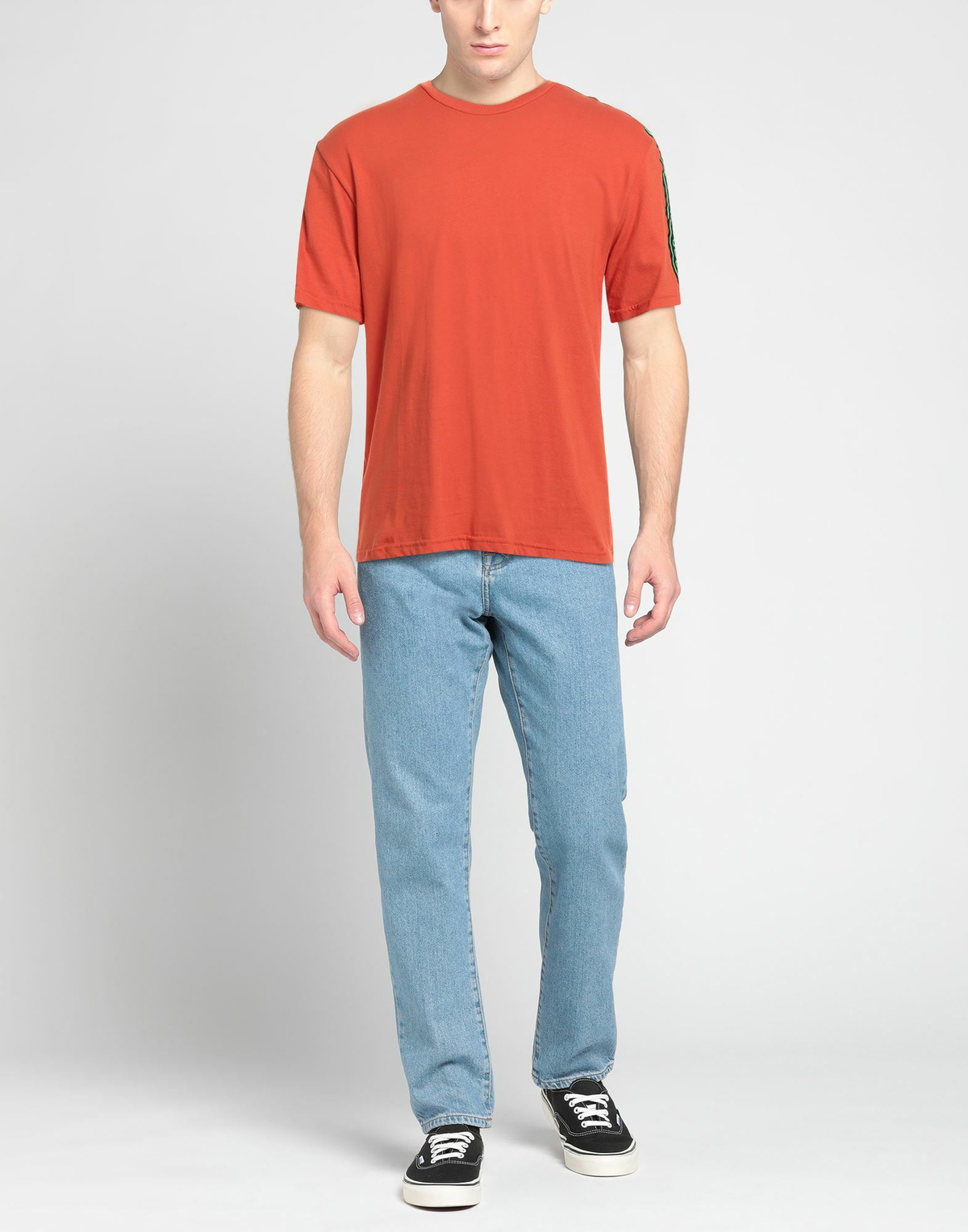 Just Cavalli Mens T-shirt Rust