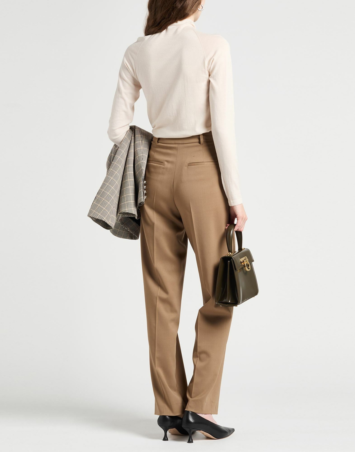 The Row Womens Turtleneck Ivory