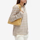 Saks Potts Women's Serena Polo Shirt in Brown Shadow Stripe