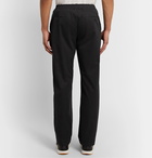 The Row - Josh Cotton-Poplin Drawstring Trousers - Black