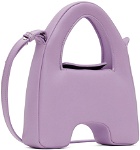 AMBUSH Purple Padded 'A' Shoulder Bag