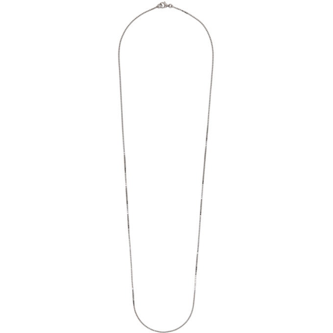 Photo: Bottega Veneta Silver Chain Necklace