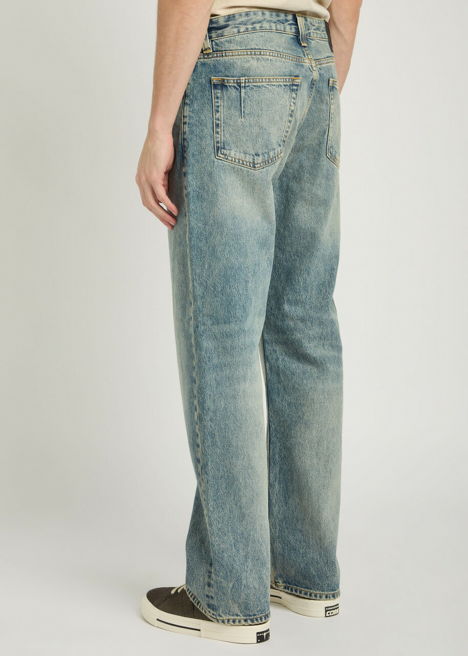 Won Hundred Steve Straight-leg Jeans Light Blue