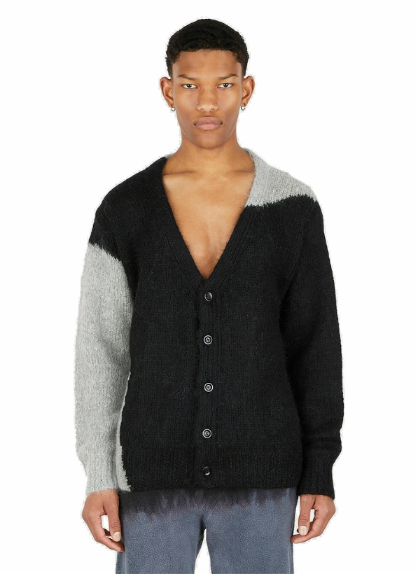 Photo: Hand Knitted Cardigan in Black