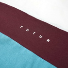 Futur Flag Stripe Logo Tee