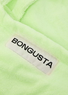Bongusta Naram Striped Terry Tote - Light Green - One Size