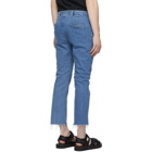 Remi Relief Blue Bootcut Jeans