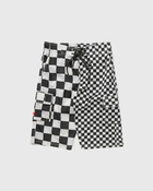 Erl Printed Swim Shorts Woven Black/White - Mens - Swimwear