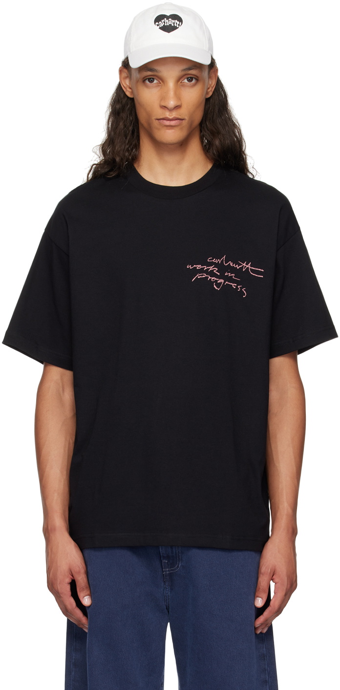 【Carhartt】S/S ARCHIVO T-SHIRT R5511 Black Archivo T-Shirt by Carhartt Work In Progress on Sale