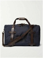 Filson - Leather-Trimmed Twill Duffle Bag