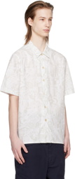 PS by Paul Smith Off-White Pattern Shirt