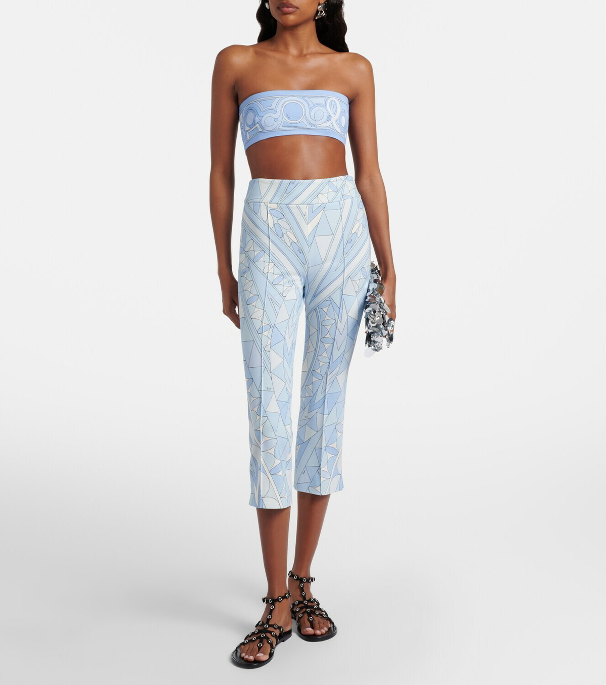 Pucci Angoli jersey capri pants