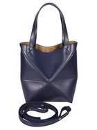 LOEWE - Puzzle Fold Mini Leather Tote Bag