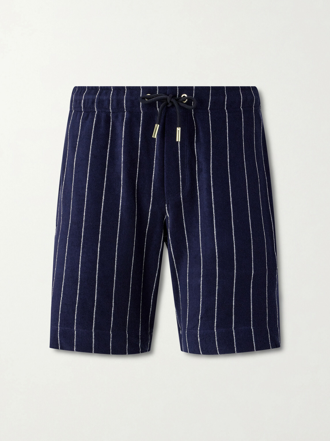 Orlebar Brown - Trevone striped cotton-terry shorts - Blue