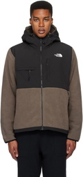 The North Face Black & Brown Retro Denali Hoodie