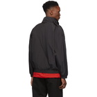 032c Reversible Black Nylon Track Jacket