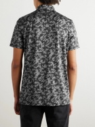 G/FORE - Camouflage-Print Tech-Jersey Polo Shirt - Gray