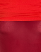 Wolford Womens Bodysuit in Tomato red